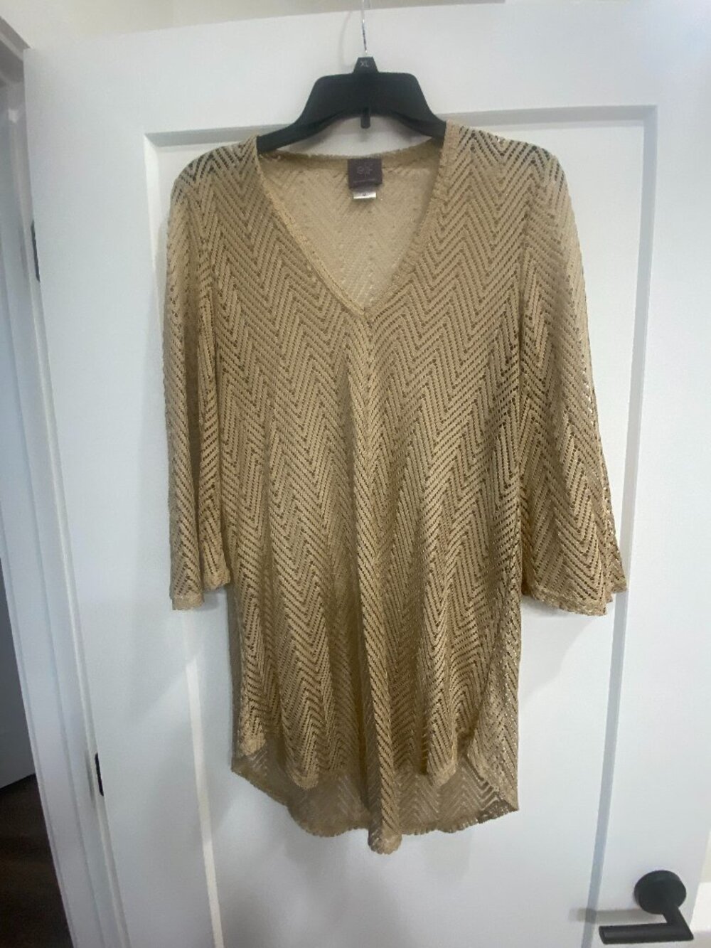Golden Swimsuit Coverup